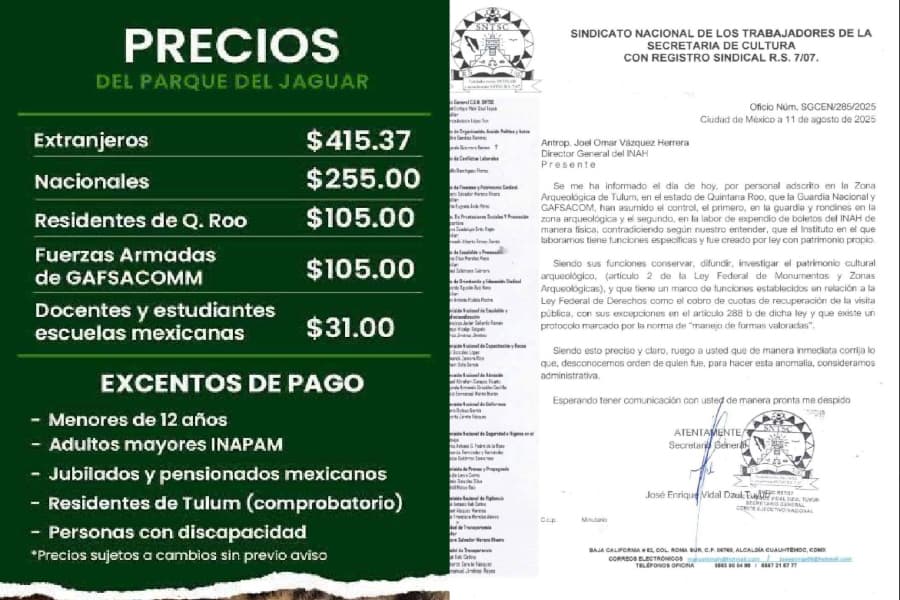 Denuncian atropello militar en Tulum 