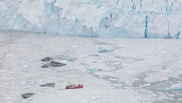 Desprendimiento de icebergs impulsa retroceso de glaciares en Groenlandia