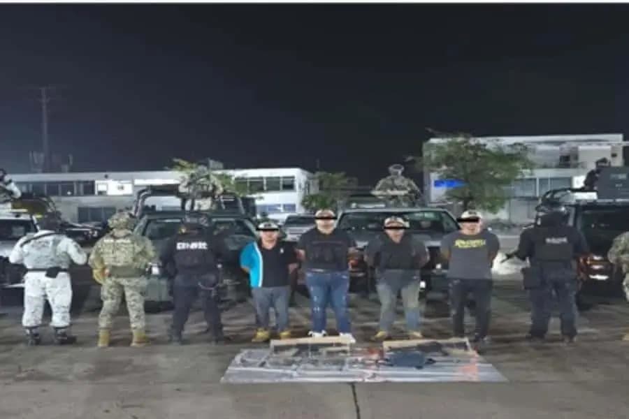 Detienen a cuatro del CJNG en Macuspana