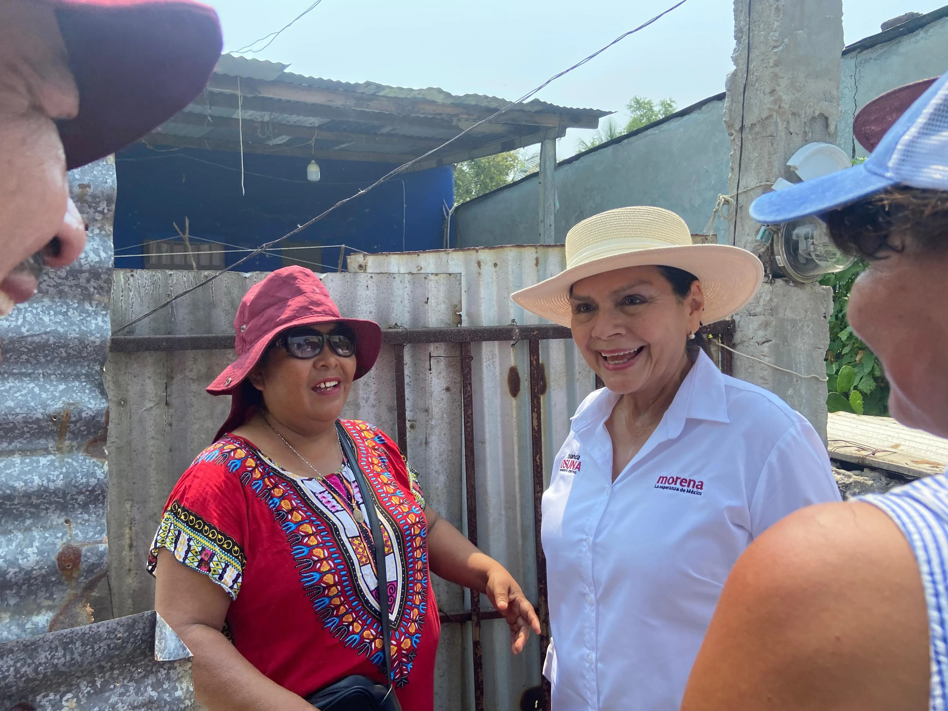 Hace campaña Osuna en la Francisco Villa