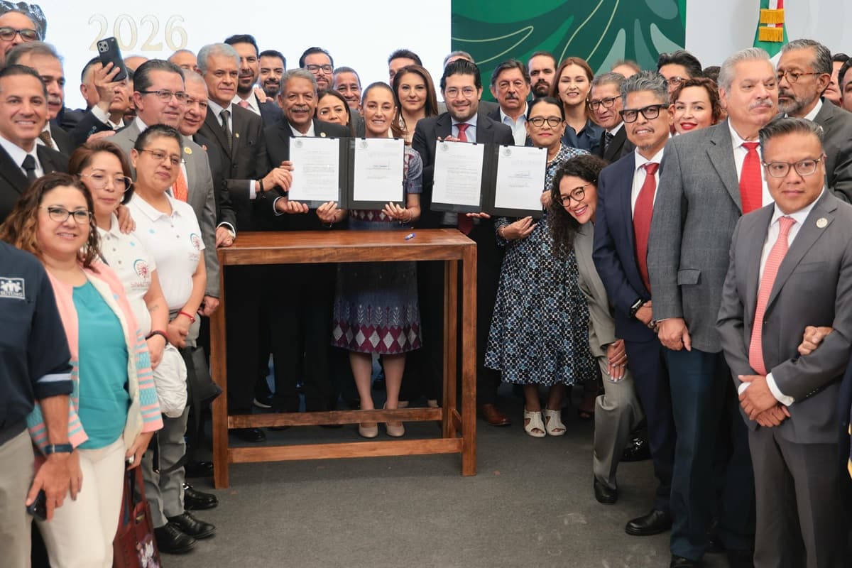 Apoyan sindicatos a Sheinbaum en medio de conflicto binacional