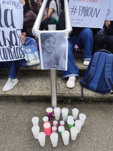 ImagenEstudiantes de la Universidad Veracruzana exigen información sobre compañeros desaparecidos