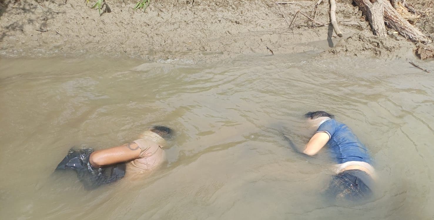 Jóvenes secuestrados aparecen flotando en el “Mono Sagrado”