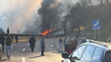 ImagenPipazo deja seis muertos en la México-Puebla