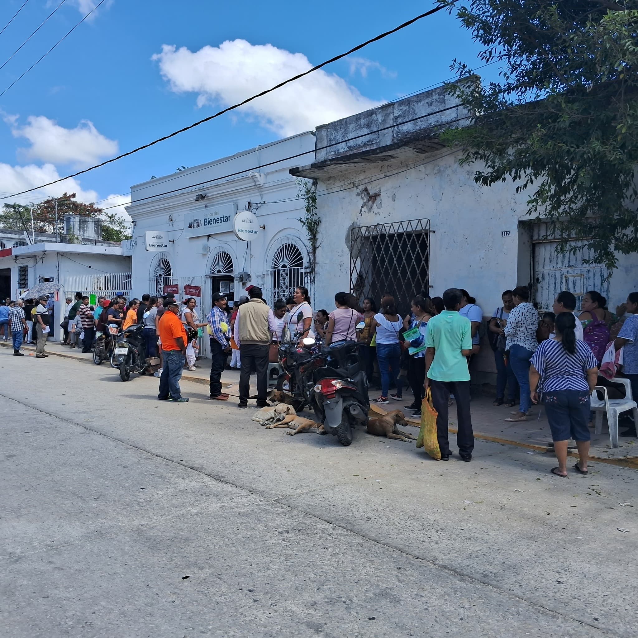 Banco del Bienestar suspende pagos en Frontera