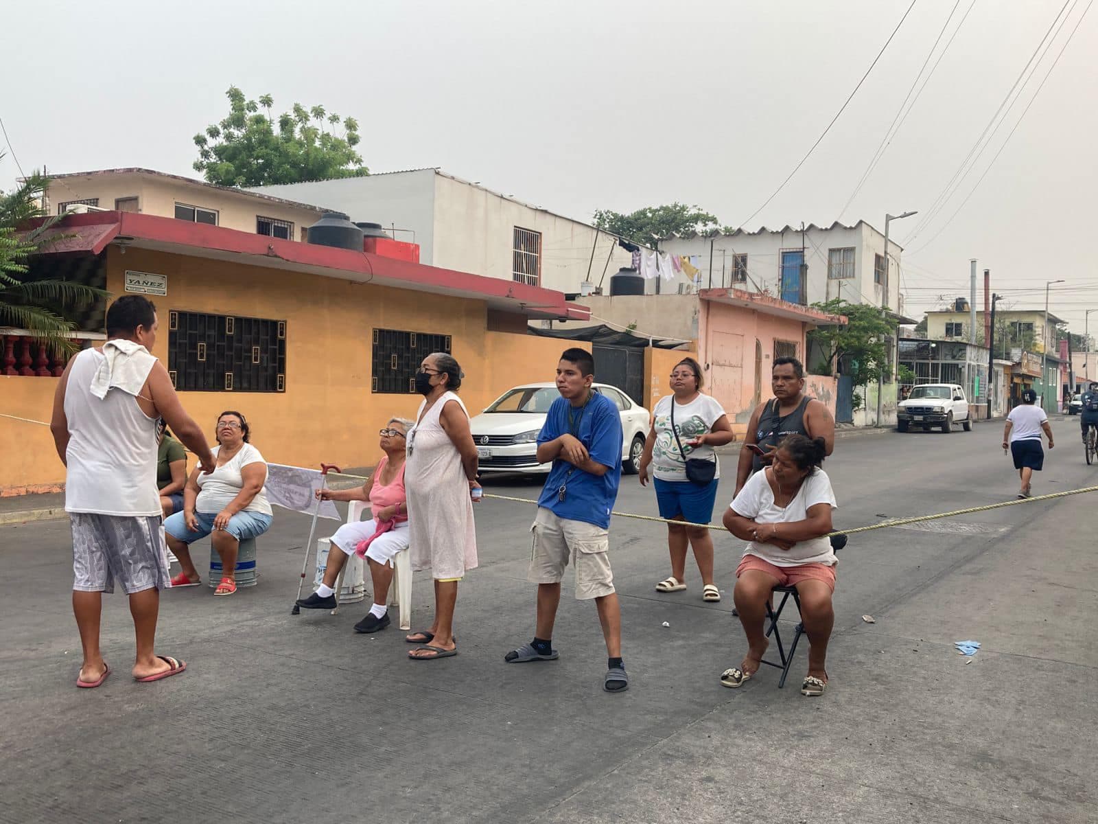 Se quedan sin agua colonos de Veracruz