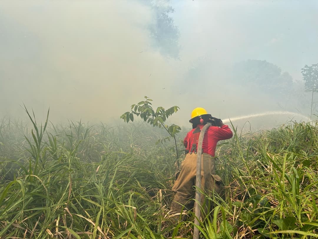 Ola de calor aviva incendios en Centro