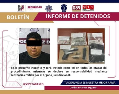 ImagenEn plena campaña de desarme, detienen a dos empistolados 