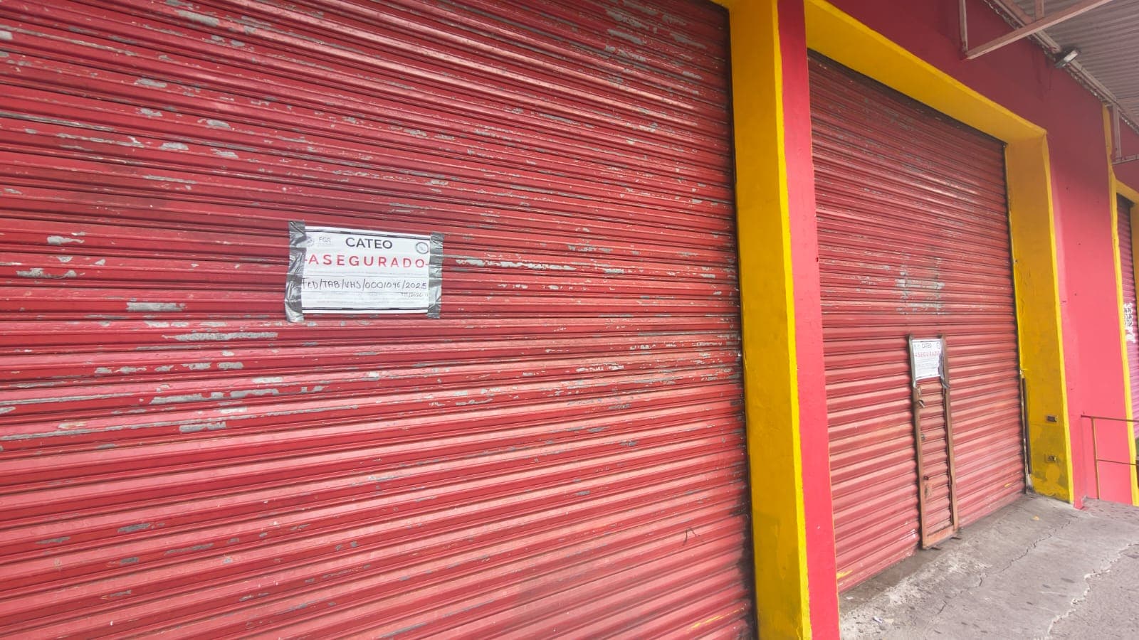 Asegura la FGR dos sucursales de la tienda Gutza en Villahermosa
