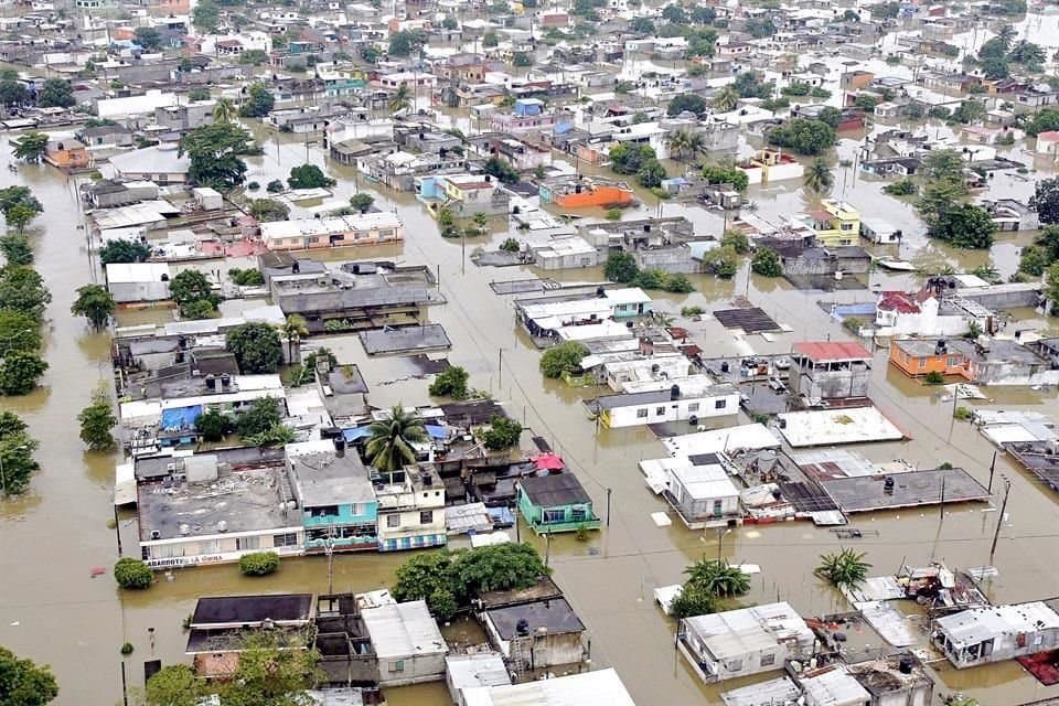 Amenazan lluvias a 40 mil tabasqueños en riesgo de inundarse: PC