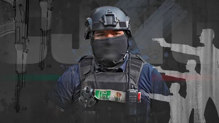  Enfrentamiento entre CJNG y Guardia Nacional en Ocotlán