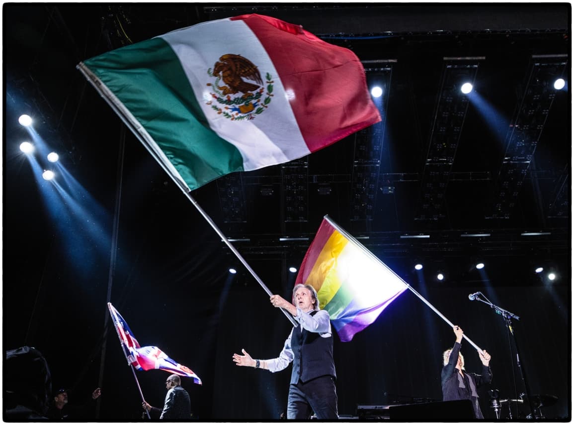 Paul McCartney encanta a México