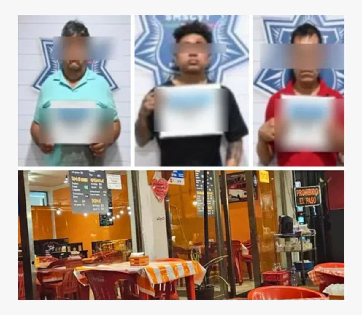 Atacan taquería en Cancún, muere asaltante