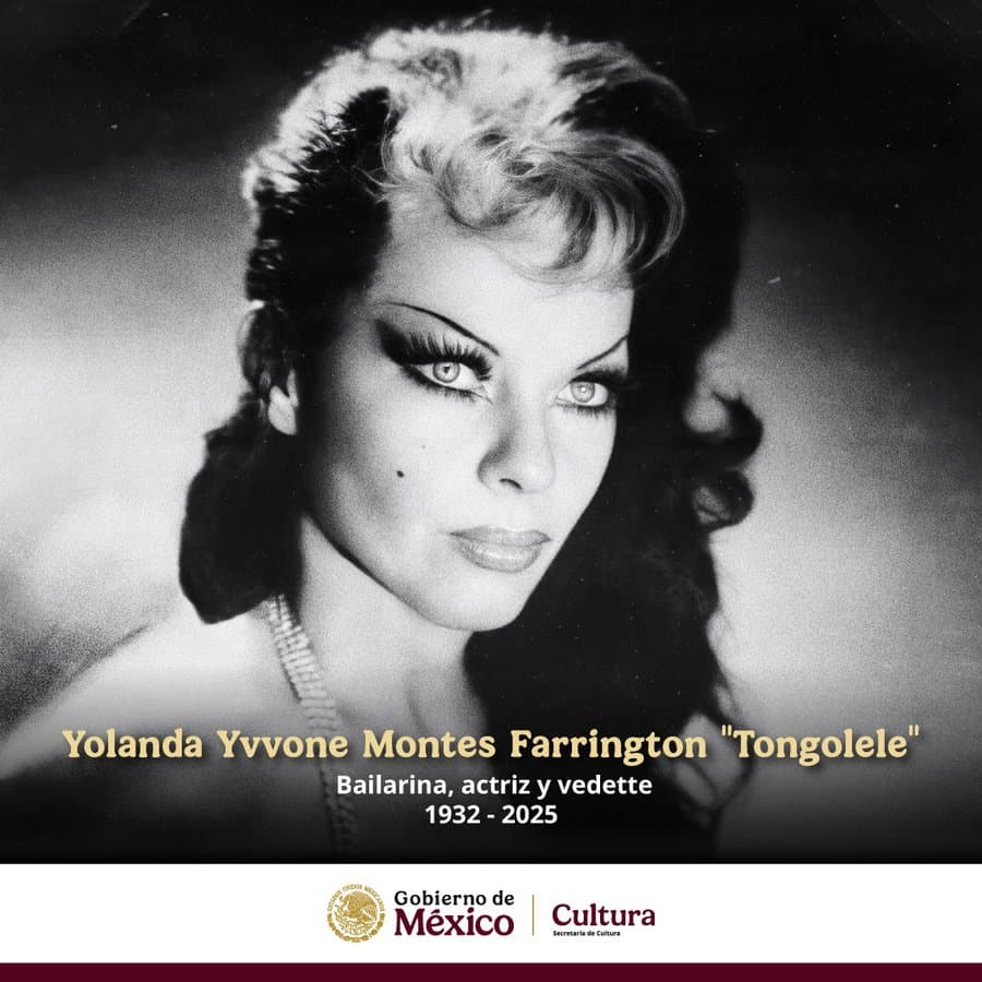 Fallece la bailarina y actriz “Tongolele”