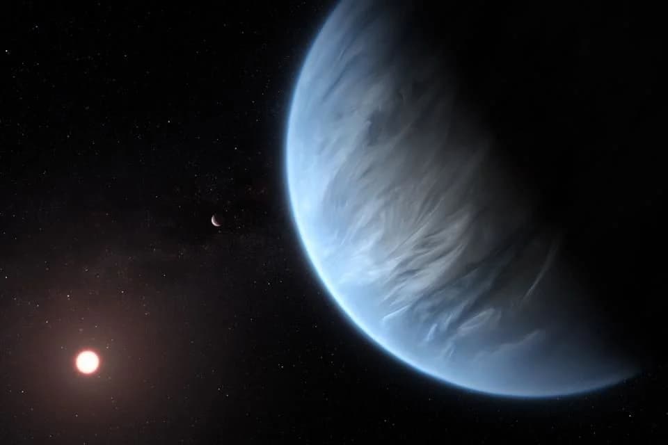 Telescopio espacial Webb detecta indicios de vida en exoplaneta