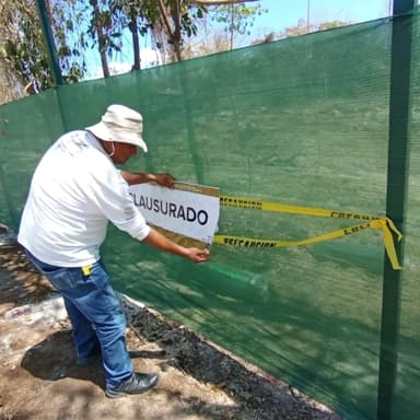 ImagenClausuran complejo en Playacar por daños al medio ambiente
