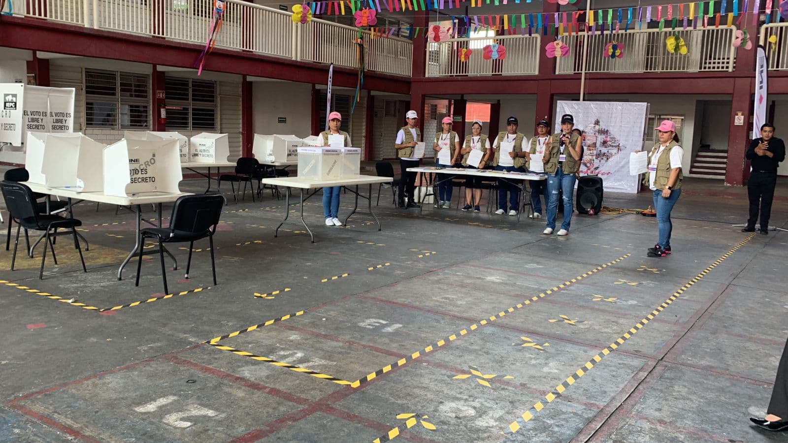 Realiza INE simulacro de próximas elecciones 