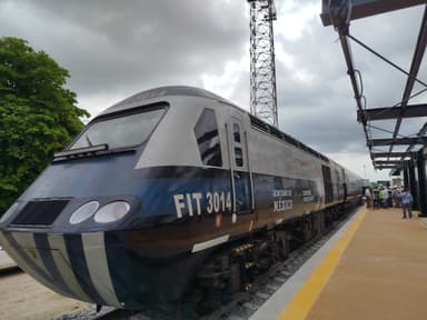 ImagenLlega Tren Interoceánico con pasajeros a Tonalá