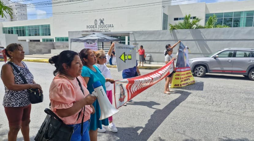 Madres buscadoras exigen justicia por caso de negligencia en Q. Roo