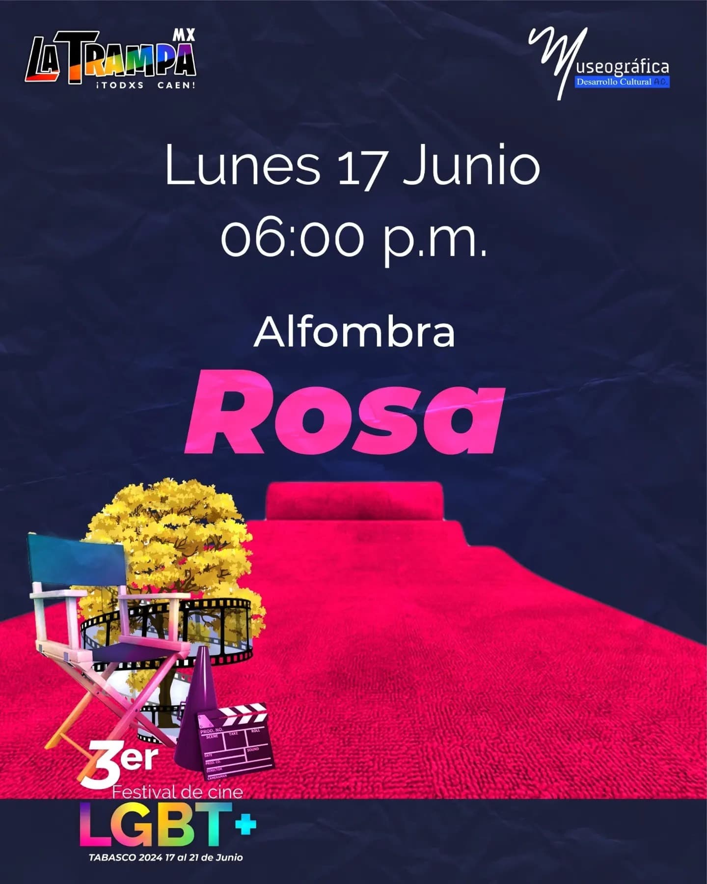 Realizarán 3er festival de cine LGBT+ de Villahermosa