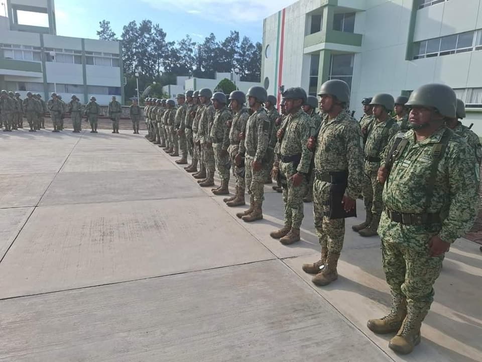 Refuerzan seguridad en Chiapas 