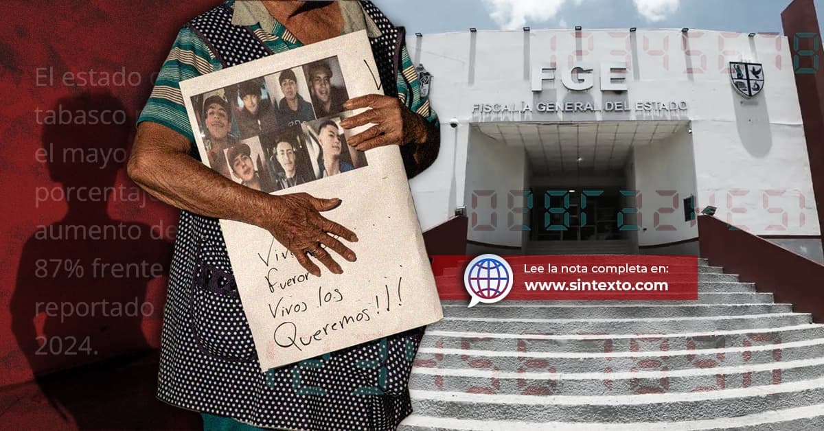 Ocultan a desaparecidos en Tabasco