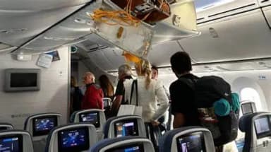 ImagenAvión aterriza de emergencia por fuertes turbulencias 