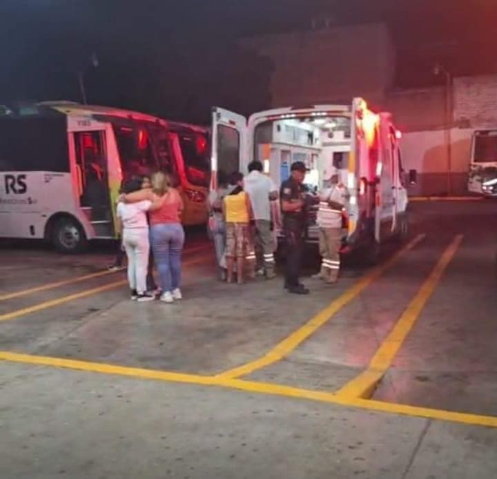 Asaltan autobús con pasajeros en Chiapas