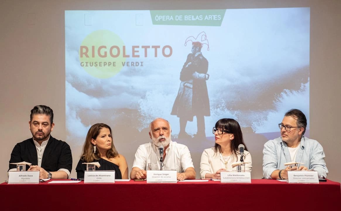 Ópera "Rigoletto" llega a Bellas Artes del 8 al 18 de mayo