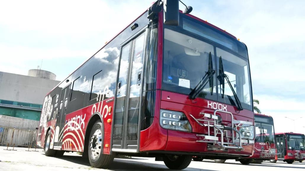 Nuevo transporte público Ko’ox en Campeche en mayo