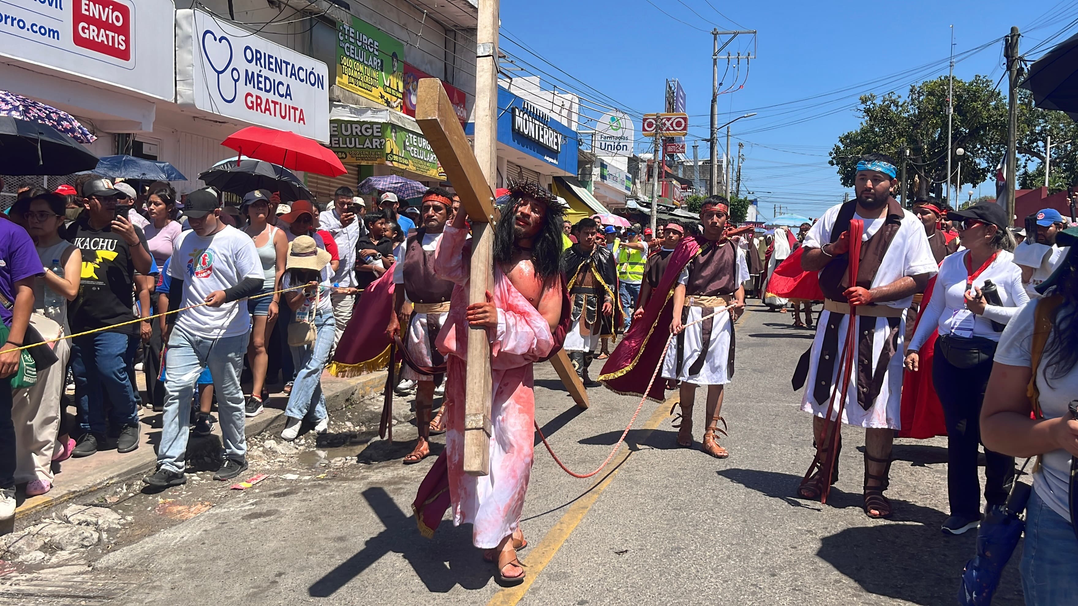 Celebran Viacrucis 56 en Tamulté de las Barrancas 