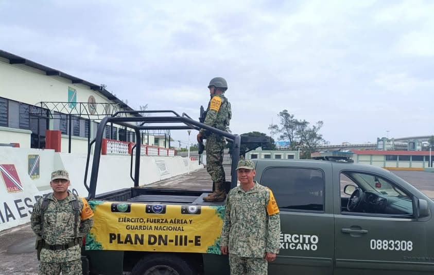 En Veracruz, SEDENA lista para aplicar Plan DN-III-E 