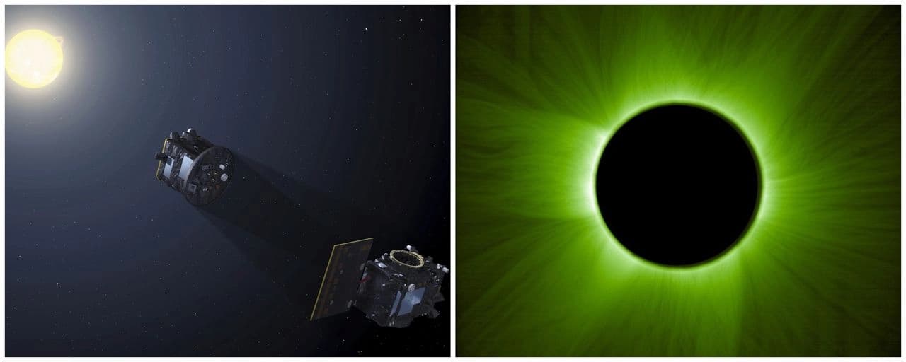 Crean primer "eclipse solar total artificial"