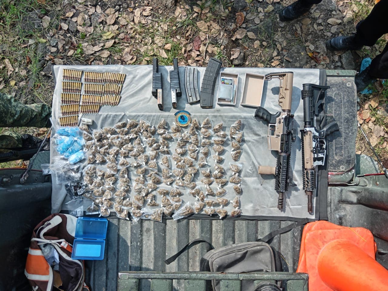 Sedena incauta armas y drogas