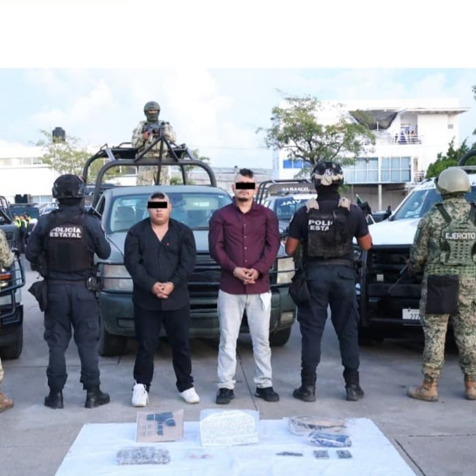 Por extorsión y narcotráfico detiene SSP a 13 