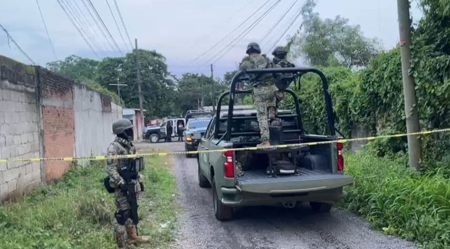 Balacera y persecución deja tres detenidos en Veracruz
