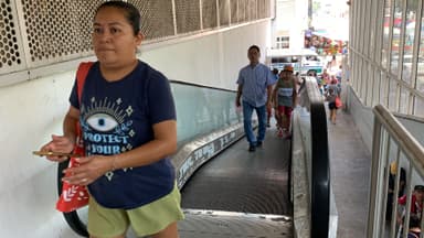 ImagenTruenan escaleras eléctricas del 'Pino Suárez'