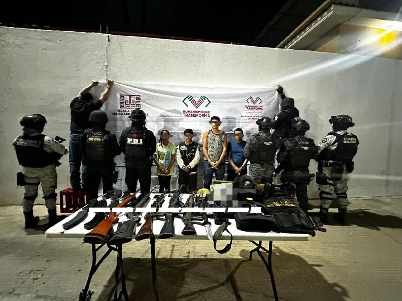 Fuerte golpe a la delincuencia organizada en Villaflores