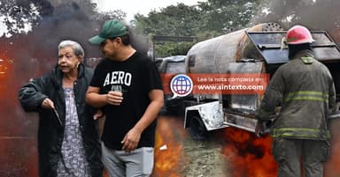 ImagenDesata explosión infierno de incertidumbre por daños 