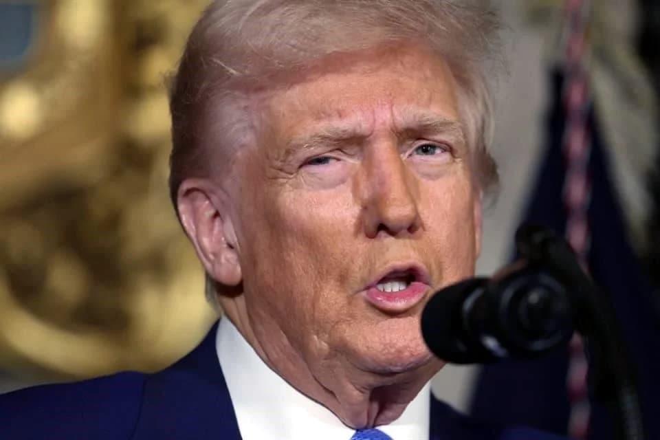 Insiste Trump en que México es dirigido por cárteles