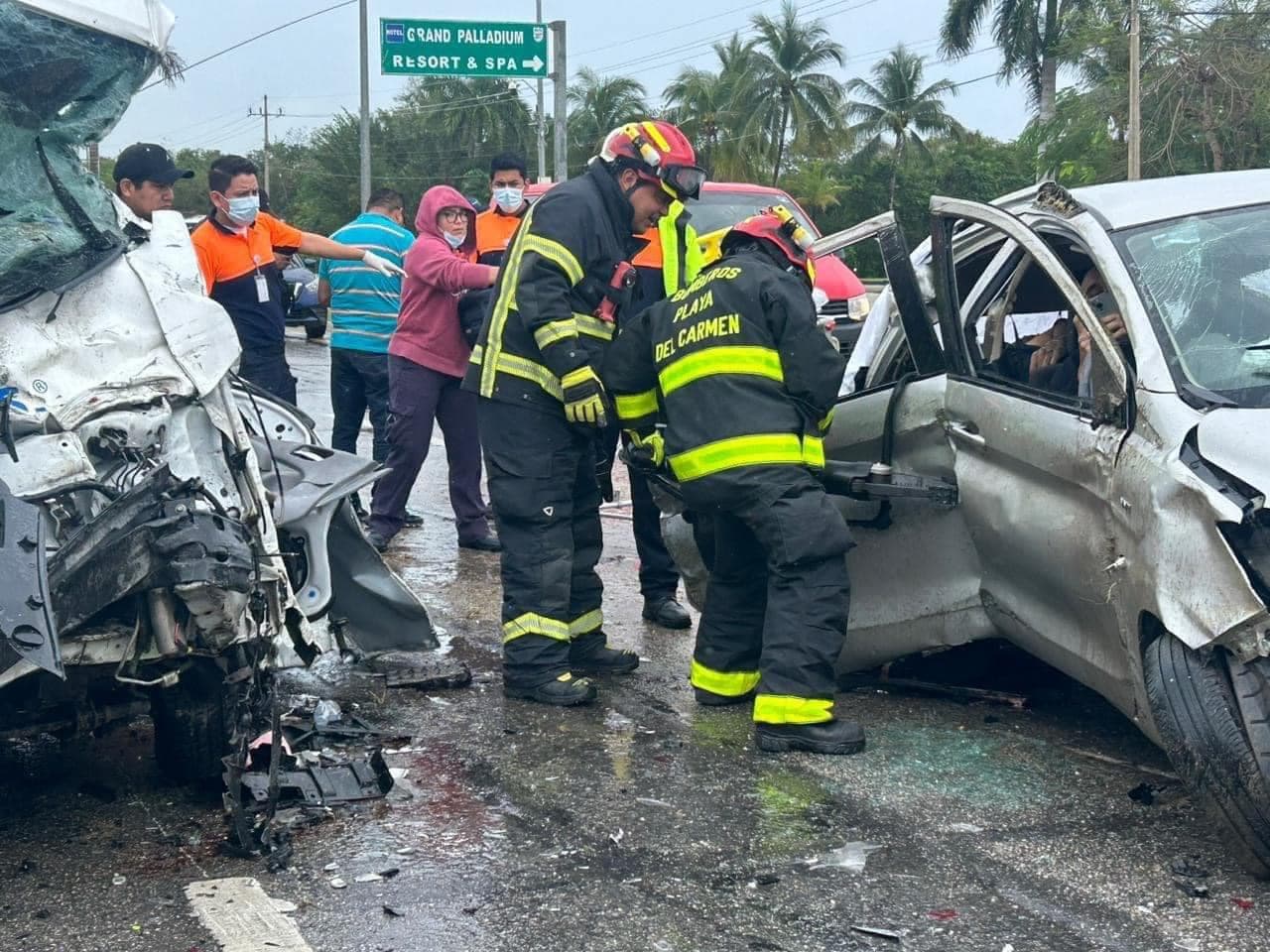 Tragedia por velocidad en Riviera Maya