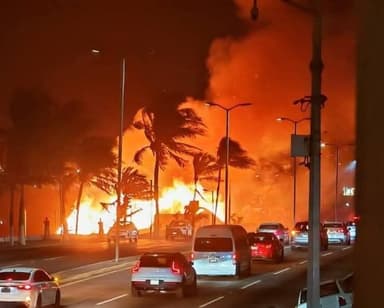 ImagenIncendio consume restaurante en Boca del Río, podrían ser provocados