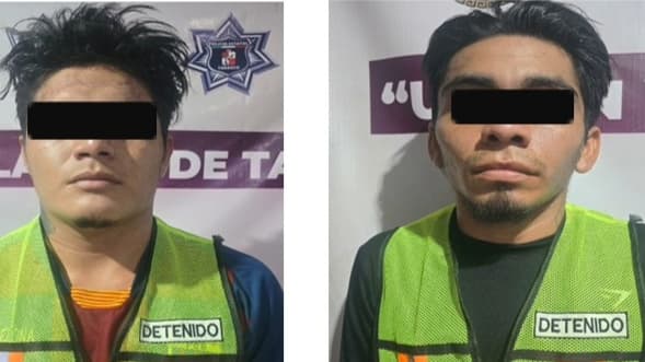 Detienen a "El Chiquito" y "El Pecho" como presuntos responsables de delitos contra la salud