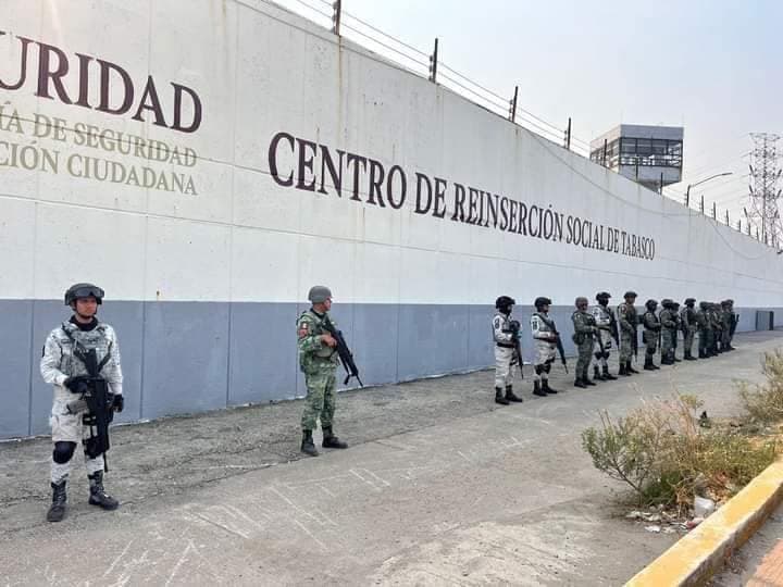 Tabasco, lugar 11 en sobrepoblación penitenciaria: INEGI
