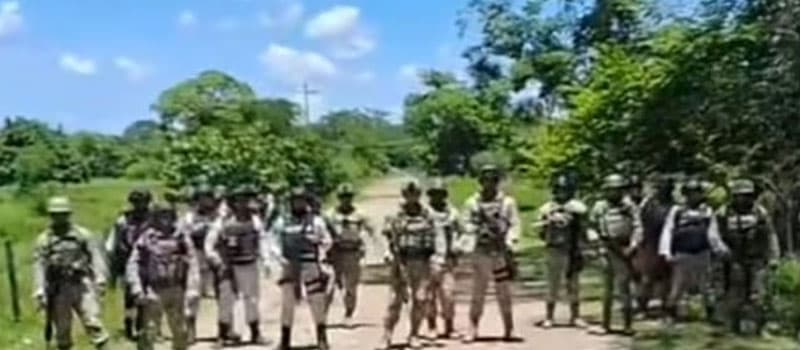 Habitantes de El Regadillo impide paso a Guardia Nacional