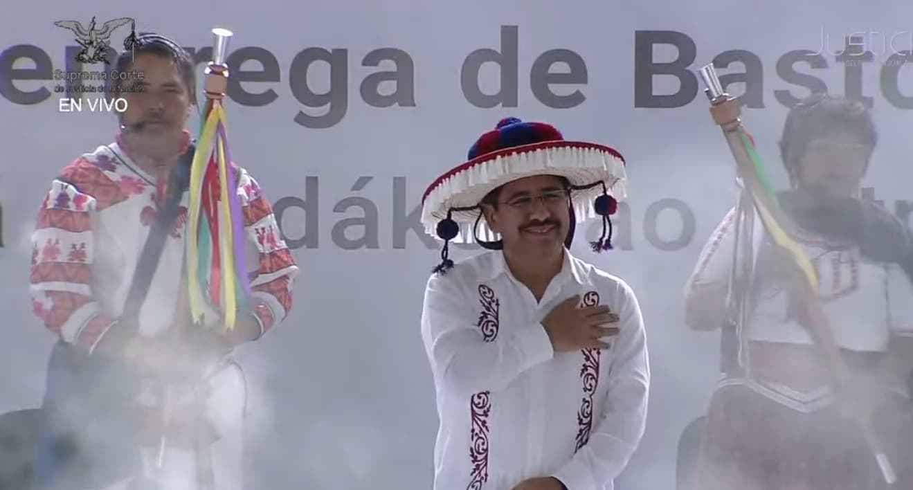 “Es un honor estar con Hugo hoy”: Entregan bastón de mando a ministros de la Suprema Corte