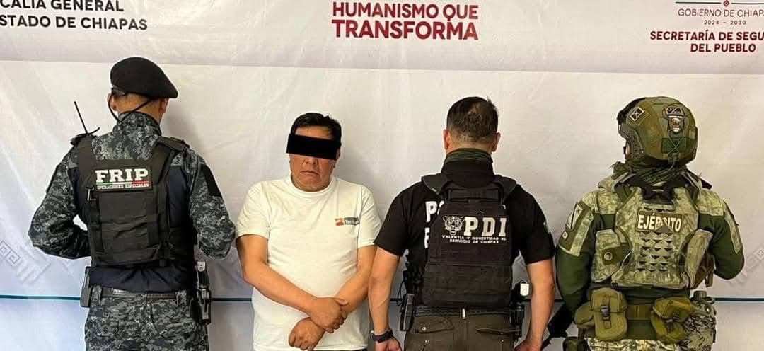 Cae líder evangélico en San Cristóbal de las Casas 