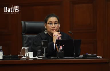 ImagenOlvida Batres carácter colegiado de Suprema Corte