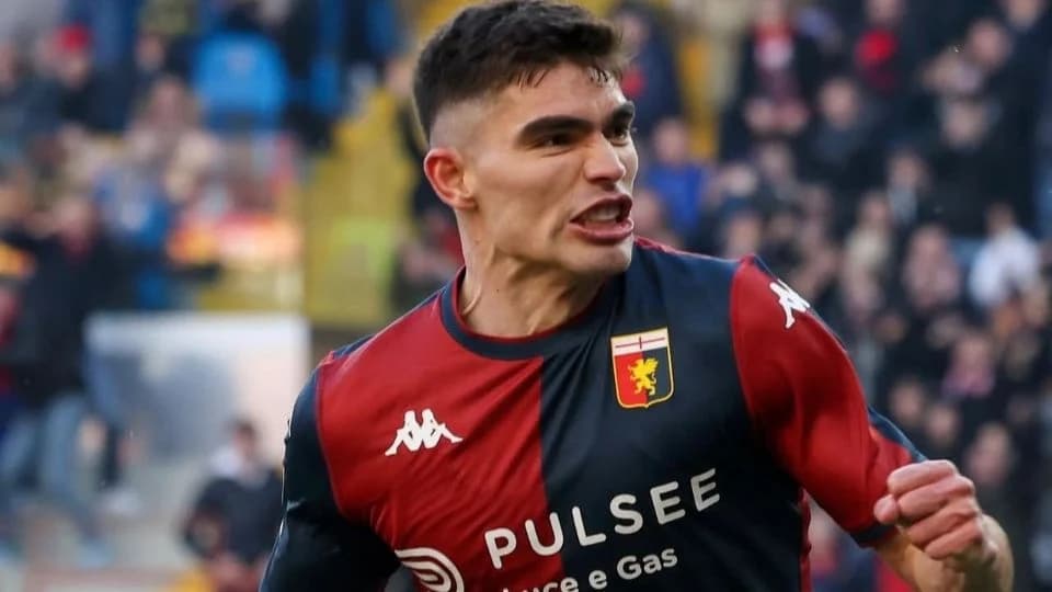 Johan Vásquez, Mejor Jugador de la temporada del Genoa en Italia