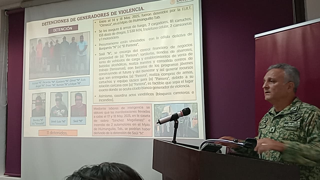 Caen 11 implicados en asesinato de los 4 mecánicos